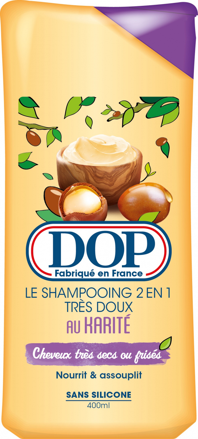 Dop shampooing 2 in 1 au karite 400ml