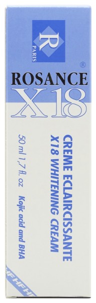 Rosance x 18 lightening cream 50ml