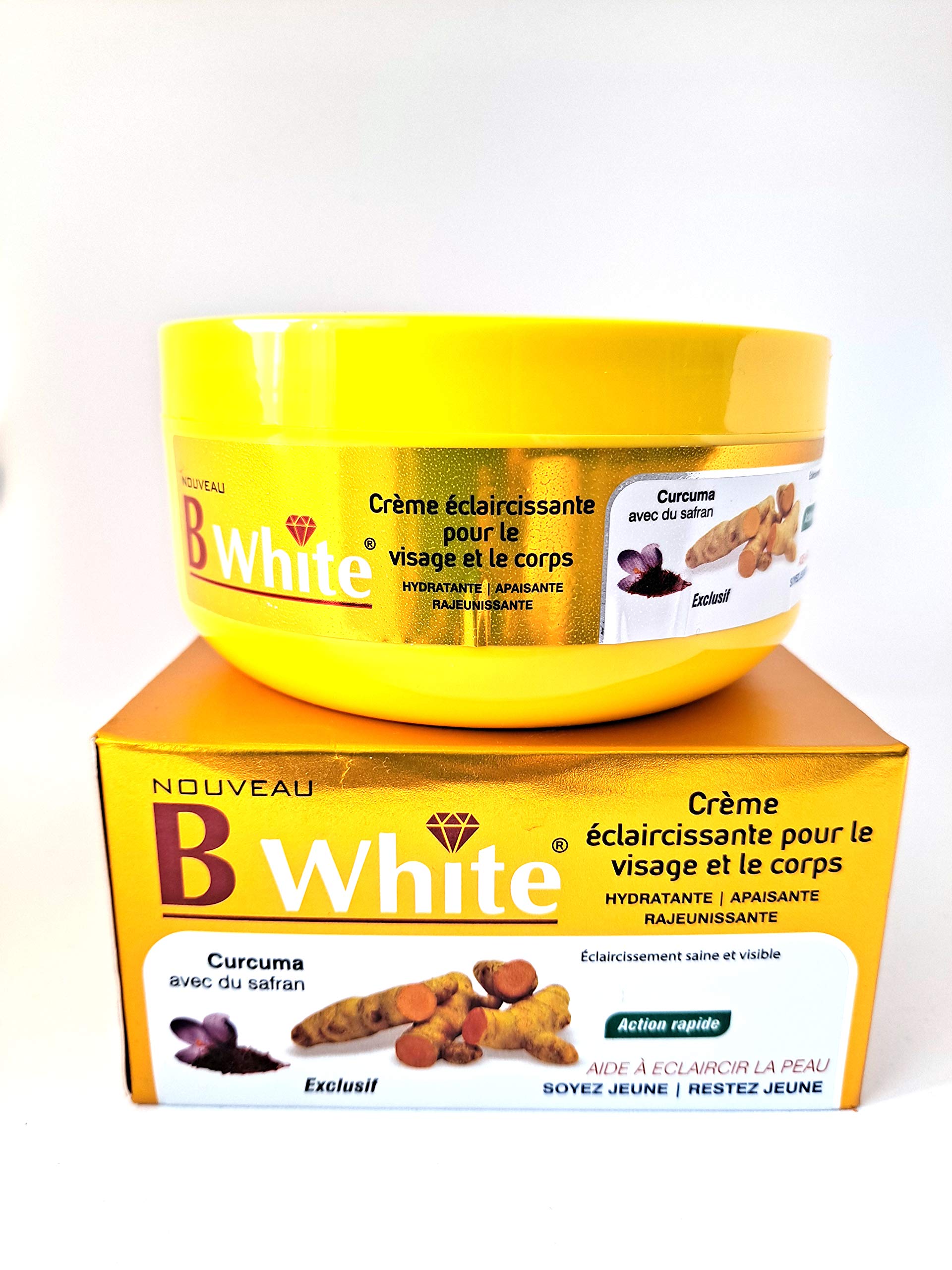 BWhite Curcuma Safran Creme De Visage 50g