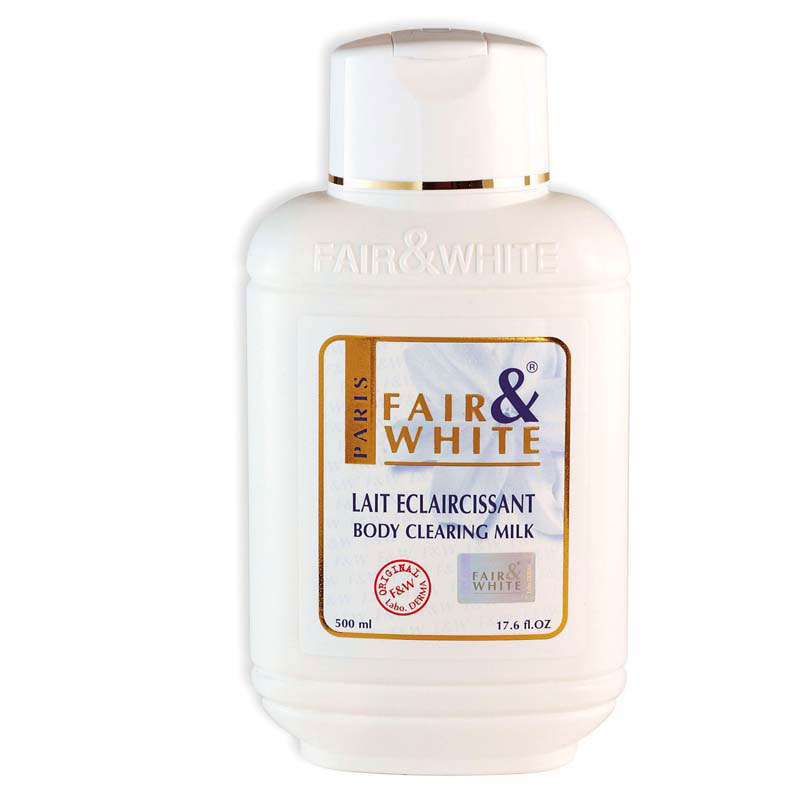 F&W lait eclaircissant 500ml