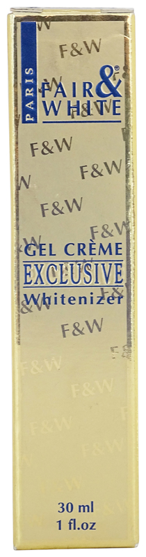 F&W exclusive  gel creme 30ml