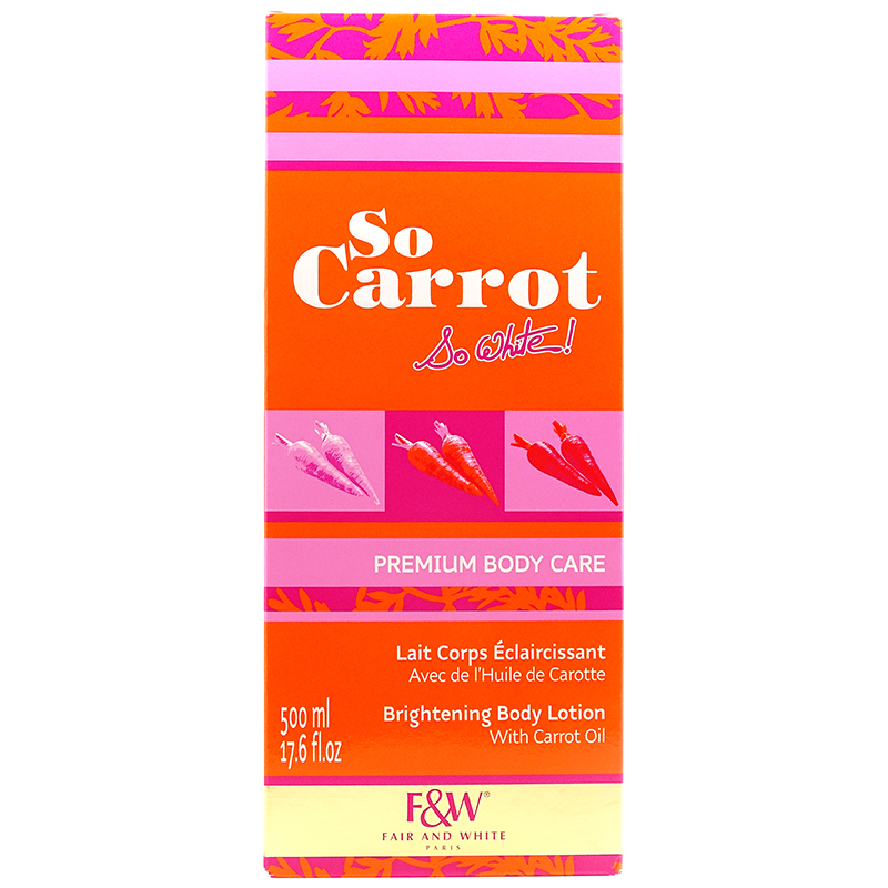F&W so carrot body lotion 500ml