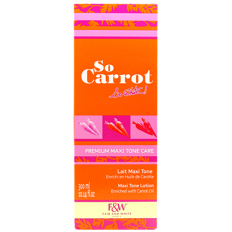 F&W so carrot maxi tone lotion 300ml