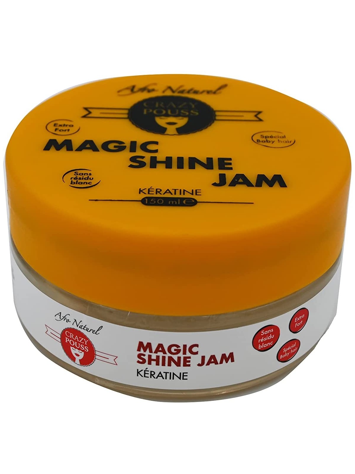 Crazy Pouss Magic Shine Jam Huile De Karite 150ml