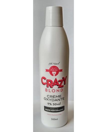 Crasy pouss creme oxydante 9% 30 vol 500ml
