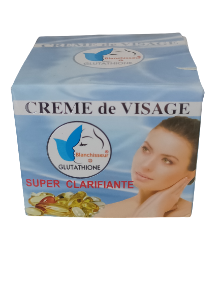 Glutathione blanchisseur creme de visage 30g