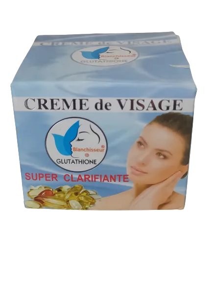 Glutathione blanchisseur creme de visage 30g