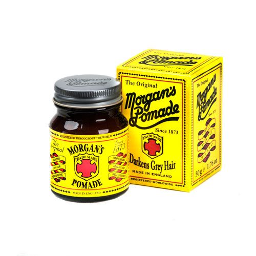 Morgans pomade darkens grey hair 50g