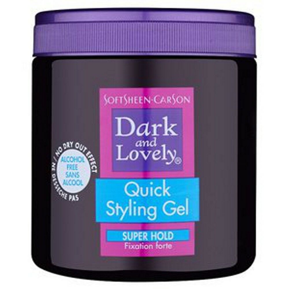 Dark & lovely super hold styling gel 450 ml
