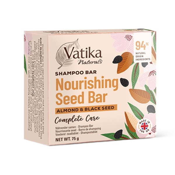 Vatika nourishing seed shampoo bar 75g