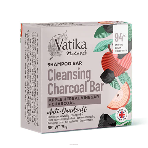 Vatika cleansing charcoal bar 75g