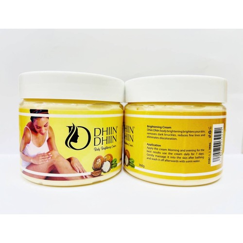 Dhin Dhin Body Creme Brightening 360g