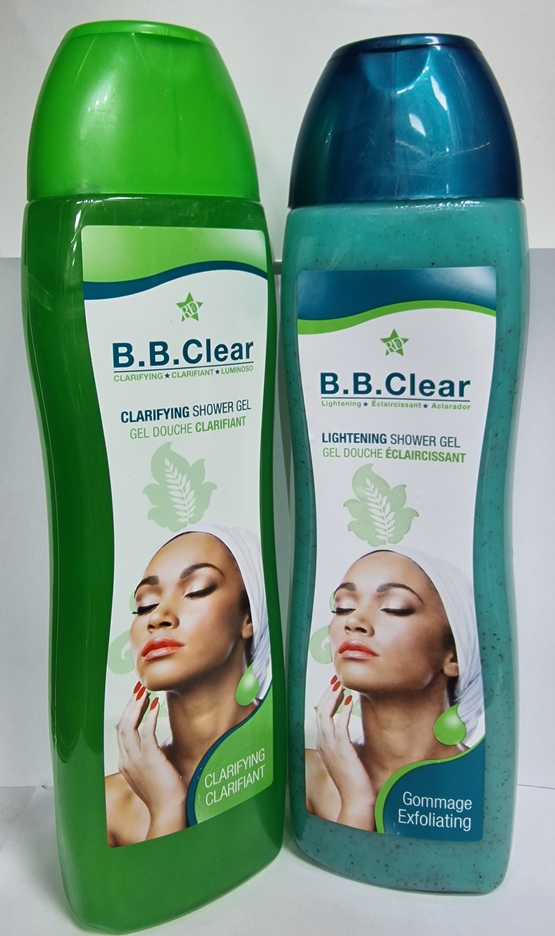 Bb Clear Gel Douche Gomment\/Normal 600ml