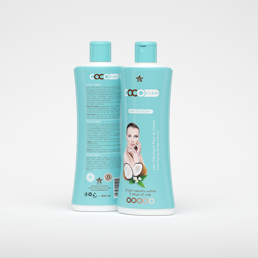 Coco Clear Lait Clairfiant 500ml