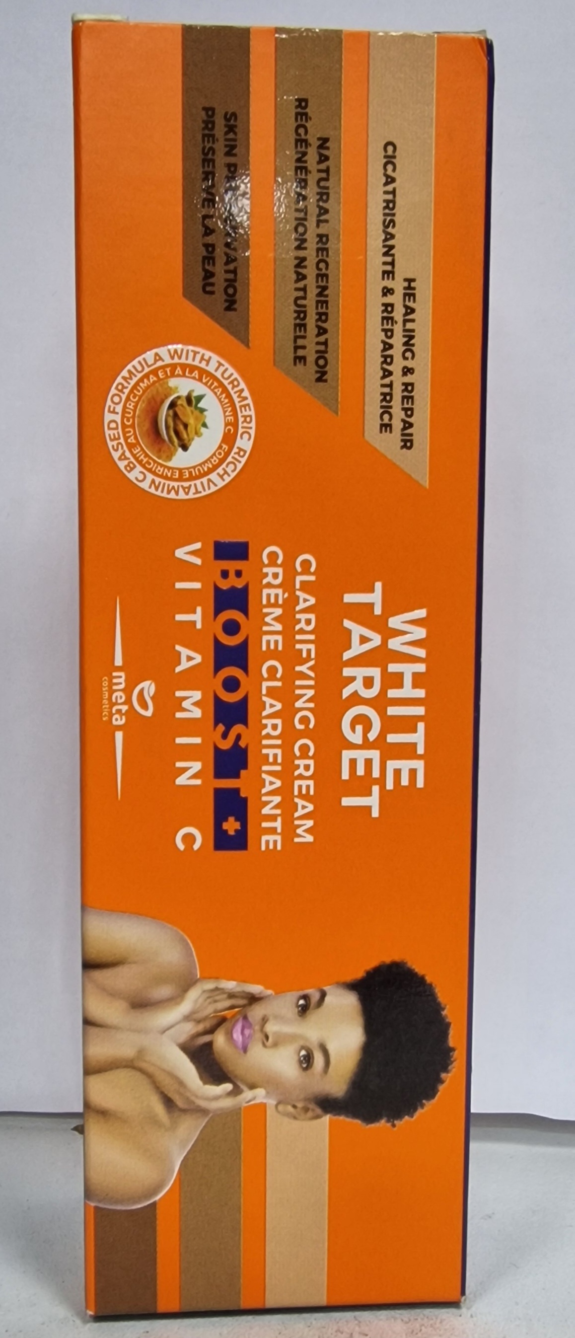 White Target Creme Tube Vitamin C 70g