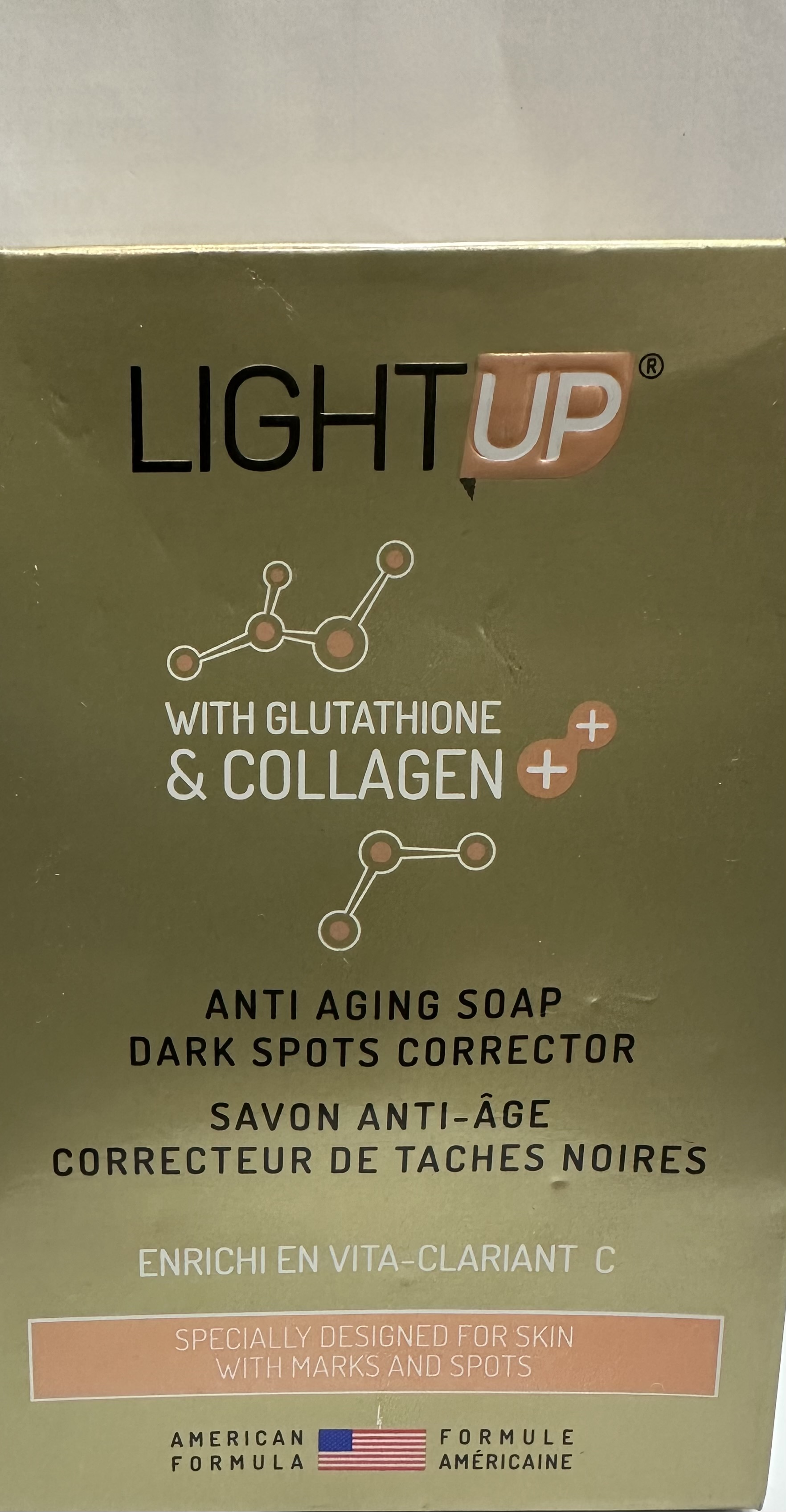 Light Up Savon Glutathione Collagen 200g