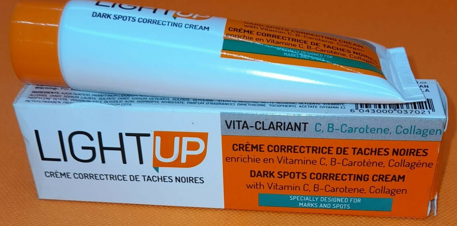 Lightup Creme Tube Vitamine C 40g