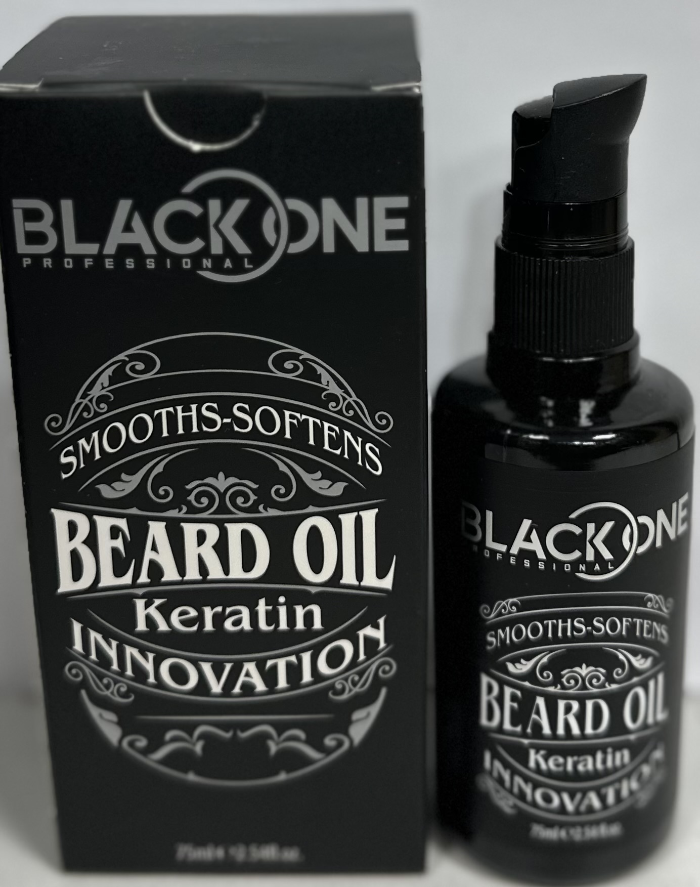 Black One Beard Oil Keratin 75ml