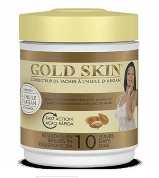 Gold skin creme visagr huile d'argan 38g