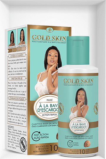 Gold skin snail slime huile 70ml