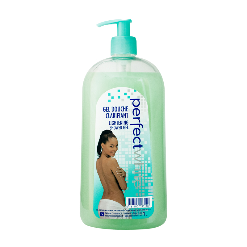 Perfect white gel douche 1l