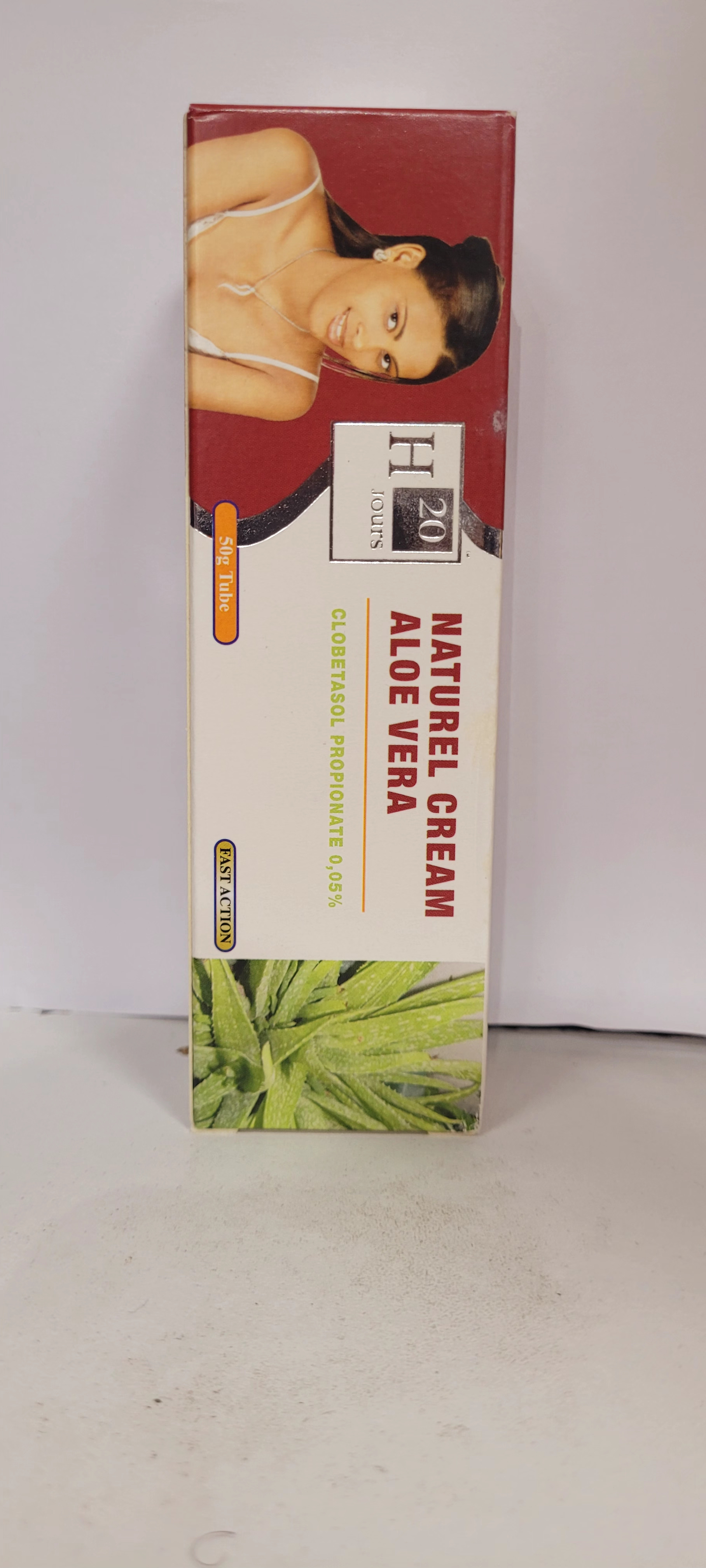 H20 Jours Aloe Vera Creme Tube 50g
