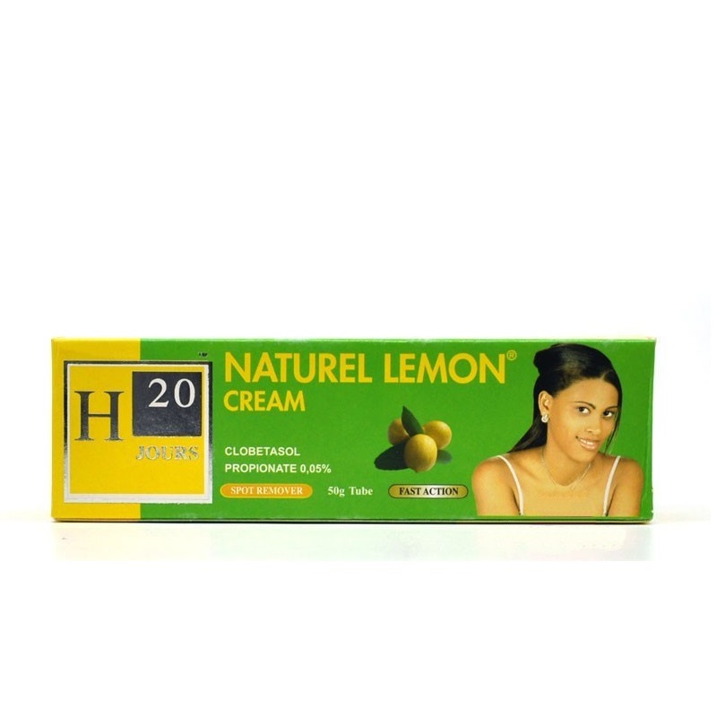 H20 jours natural lemon cream 50g