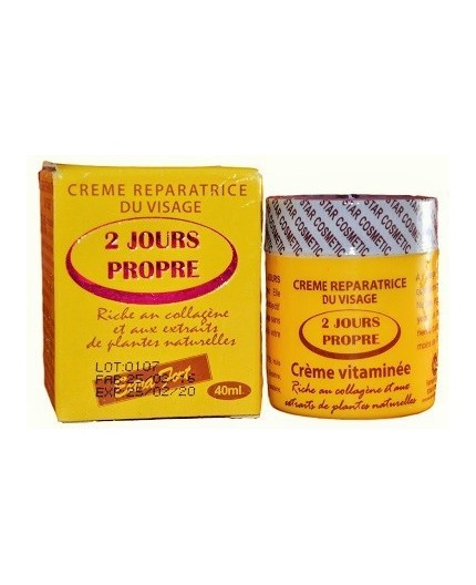 2 Jours Propre  Crème  Visage Yellow 40ml