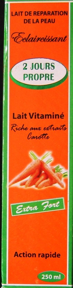 2 Jours Propre Lotion Carotte 125ml