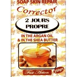 2 Jours propre argan and shea savon 225g