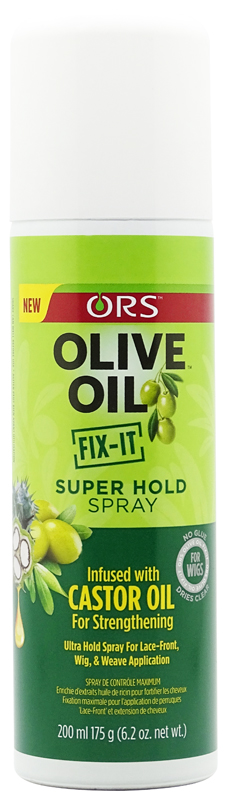 Ors olive oil ricin oil wig grip spray 200ml