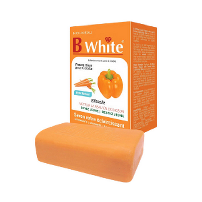 Bwhite Piment Et Carotte Savon Eclair 200g