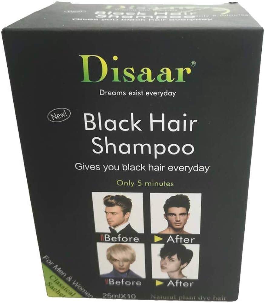 Disaar Black Hair Shampoo 25mlx10
