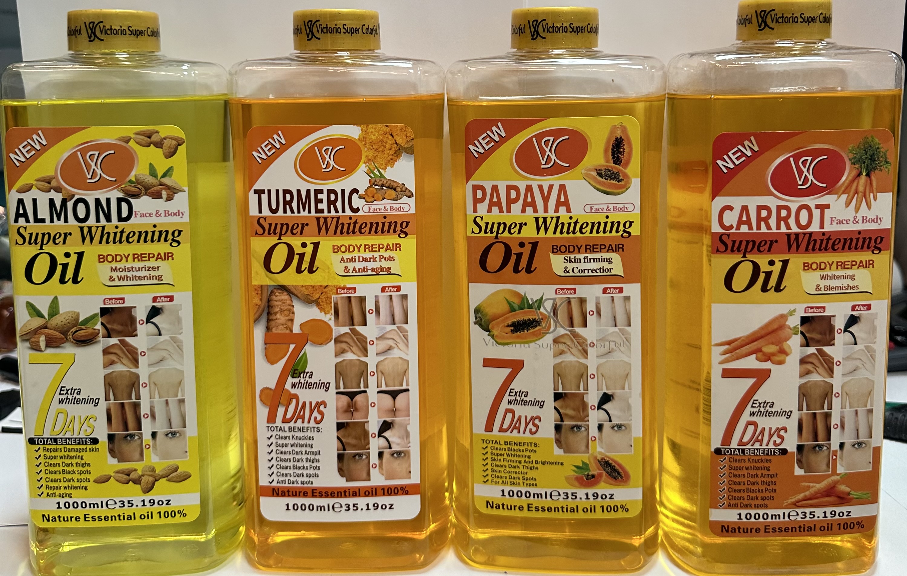 Vsc Papaya Carrot Oil 1000ml