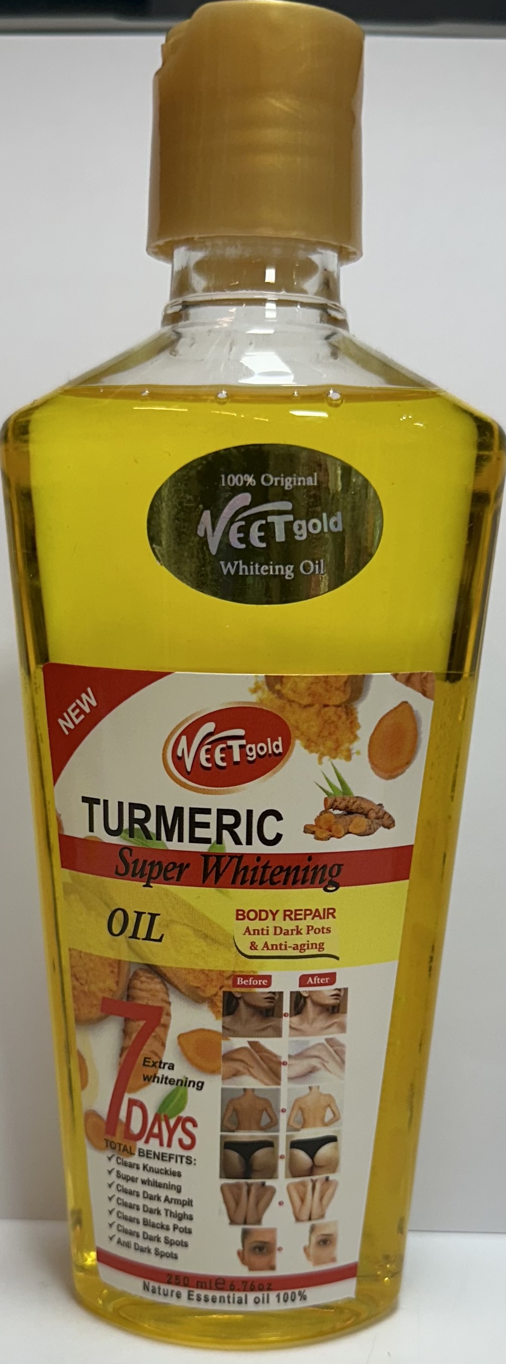 Veet Gold Turmeric Oil  250ml