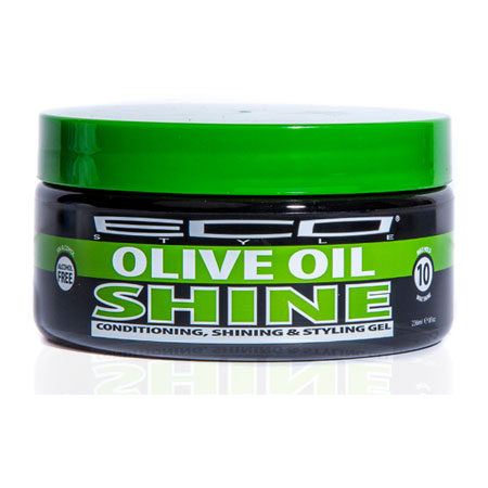 Eco olive oil shine condit , shin , styli 236ml