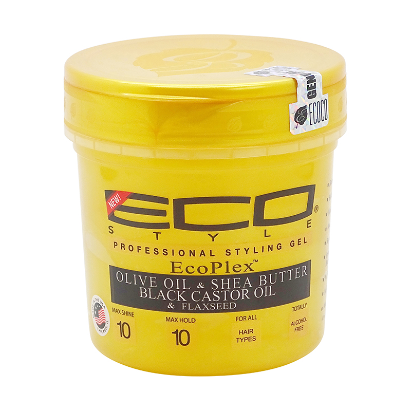 Eco style gel olive oil & shea blac 473ml