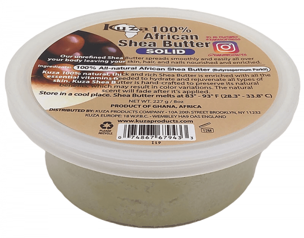 Kuza African Shea Butter Solid 236ml