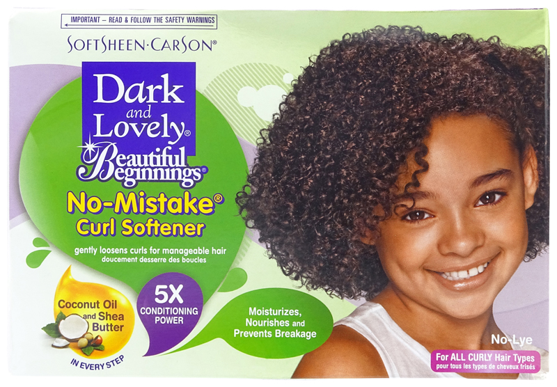 Dark & lovely beautiful beginnings no mistake curl