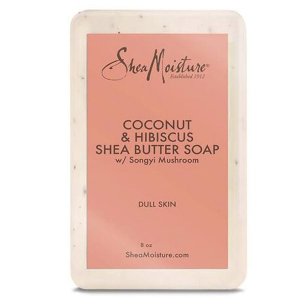 Shea Mois coconut & hibiscus shea soap 230g