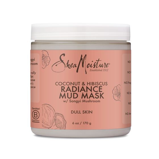 Shea Mois coconut & hibiscus mud mask 177ml