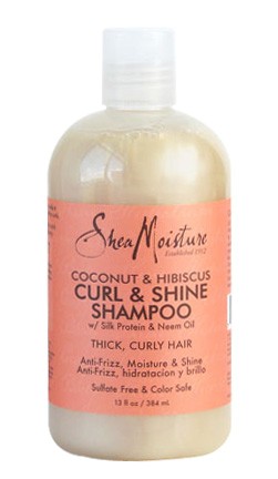 Shea Mois coconut & hibiscus curl shampoo 384ml