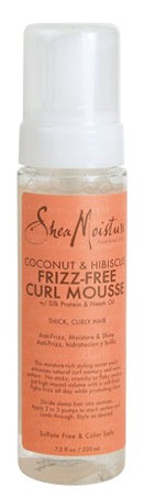 Shea Mois coconut & hibiscus curl mousse 222ml