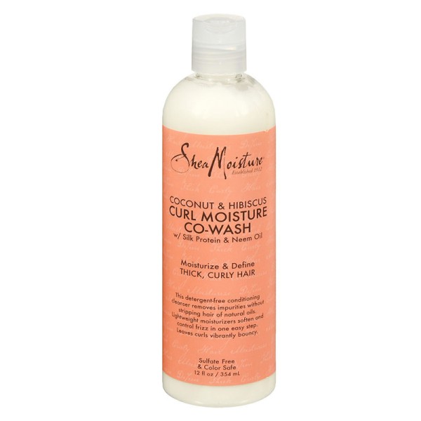 Shea Mois coconut & hibiscus curl co wash 354ml