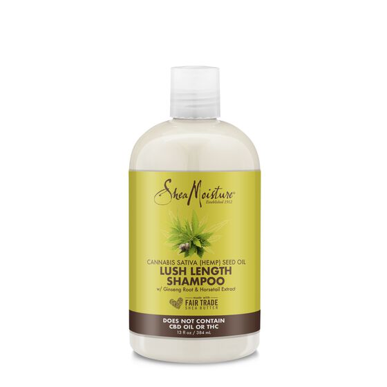 Shea Mois cannabis lush length shampoo 384ml
