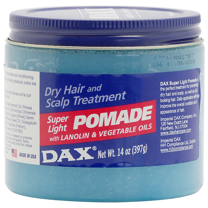 Dax Super Light Pomade Lanolin Et Vegetable 397g