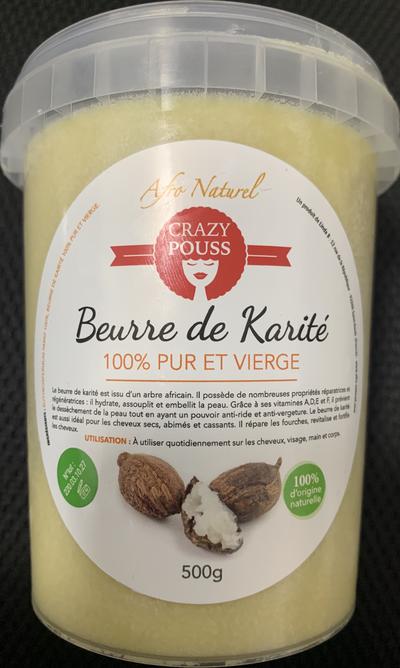 Crazy Pouss Beurre De Karite 500ml