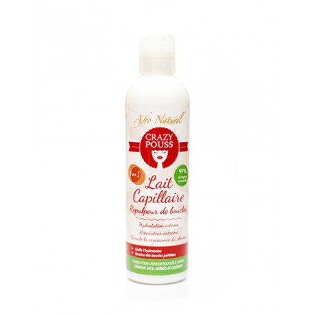 Crazy Pouss Lait Capillaire Boucle 4en1 250ml