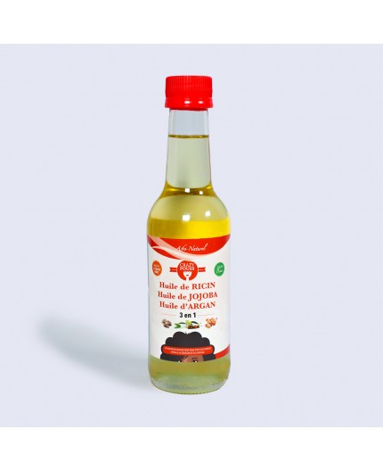 Crazy Pouss Huile De Ricin Jojoba Argan 250ml