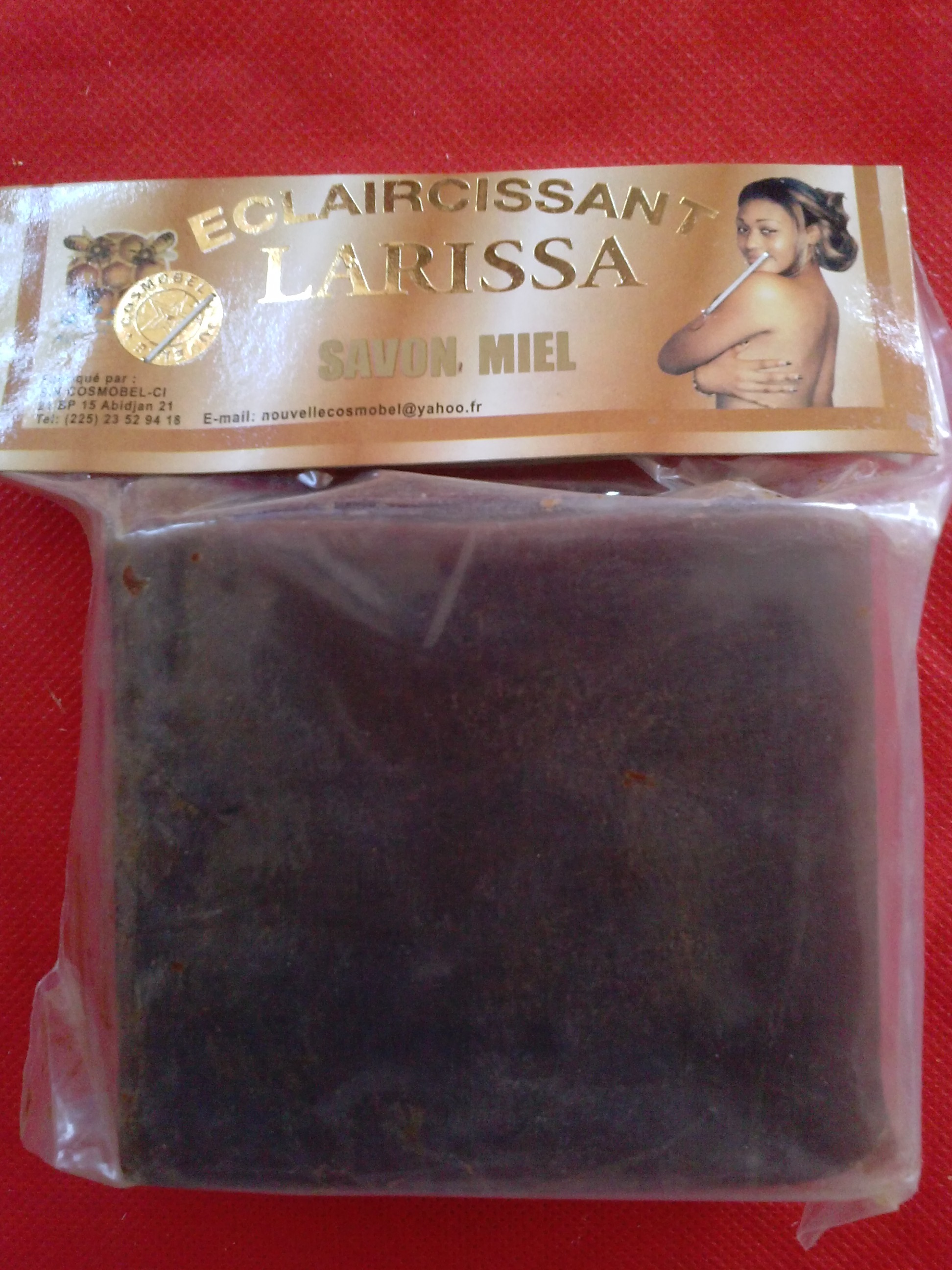 Larissa Eclaircissant Savon Miel 225gr